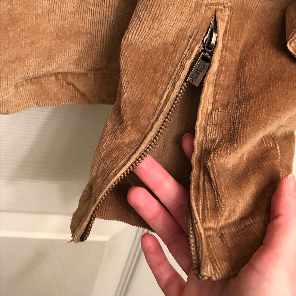 Corduroy jacket Tan/brown Size Large—#042 - Picture 10 of 13